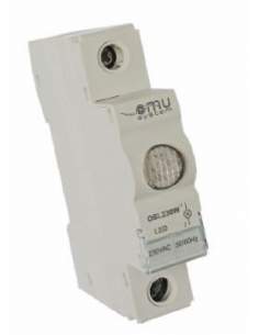 Luminous modular indicator white adajusa.es