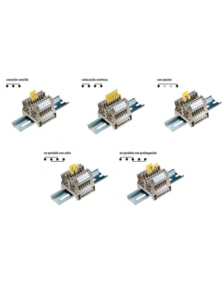 Terminal bridge 2.5 mm WQV 2.5/10 1054460000 Weidmuller price adajusa
