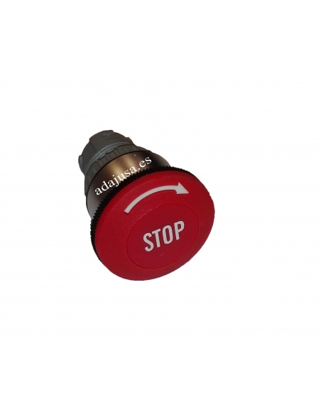Bouton d'arrêt d'urgence pneumatique complet adajusa