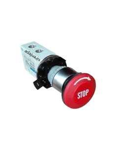 Full pneumatic emergency stop pushbutton adajusa
