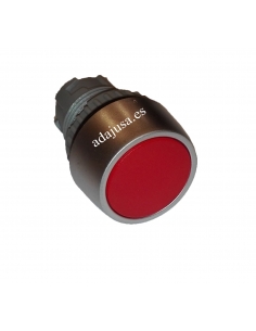 Red pneumatic pushbutton Mindman adajusa