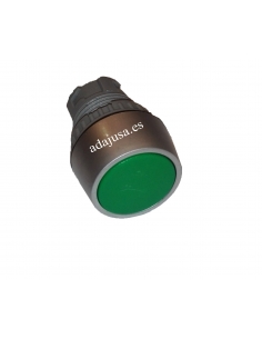 Green pneumatic pushbutton- Mindman adajusa