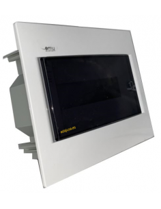 Armoire de distribution encastrée à 12 modules