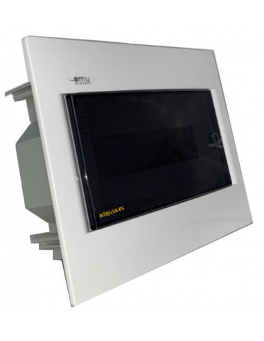 Armoire de distribution encastrée à 12 modules