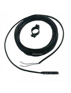 Magnetic sensor hall PNP 3-wire M8 connector and sensor clamp diameter 25 - Metal Work - adajusa.es