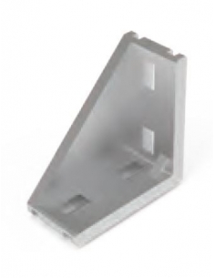 Escuadra aluminio para perfil 45x90 - adajusa
