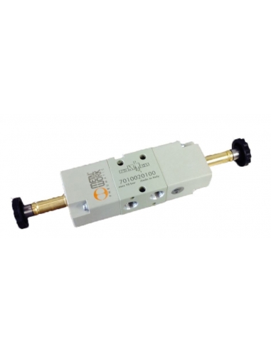 1/4 3-way bistable solenoid valve without coil - Metal Work - adajusa.es