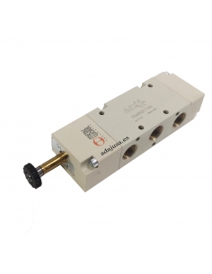 électrovanne 3/8 5 voies monostable 230Vac 3,5VA Metal Work - ADAJUSA 2