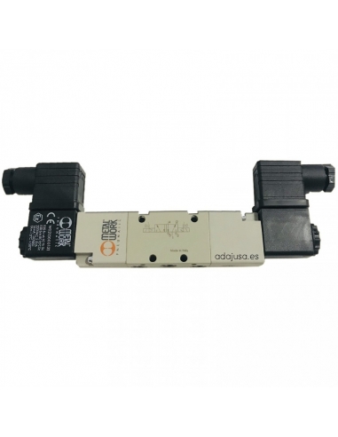 Solenoid valve 1/2 3 bistable vias 230Vac 5VA - Metal Work - adajusa.es