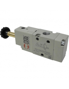 Électrovanne1/8 3 voies monostable sans bobine - Metal Work