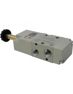 Electrovanne 1/8 3 voies monostable ouverte (NO) sans bobine - Metal Work - ADAJUSA 2