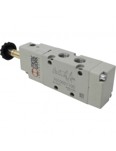 Electrovanne 1/8 5 voies monostable - Metal Work - ADAJUSA