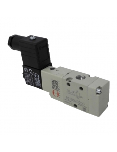 Electrovanne 1/8 3 voies monostable 24Vdc - Metal Work - ADAJUSA