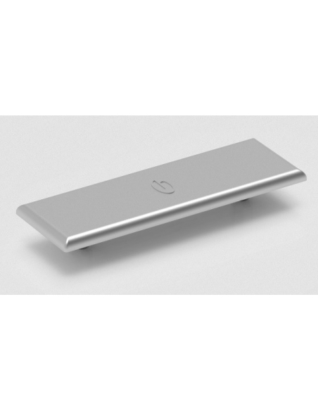 Couvercle pour profilé en aluminium 30x90