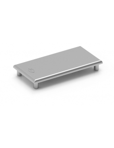 Couvercle pour profilé en aluminium 40x80- Metal Work - ADAJUSA 2