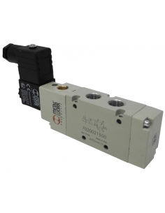 Solenoid valve 1/4 5-way monostable assisted 24Vac 3.5VA - Metal Work | ADAJUSA