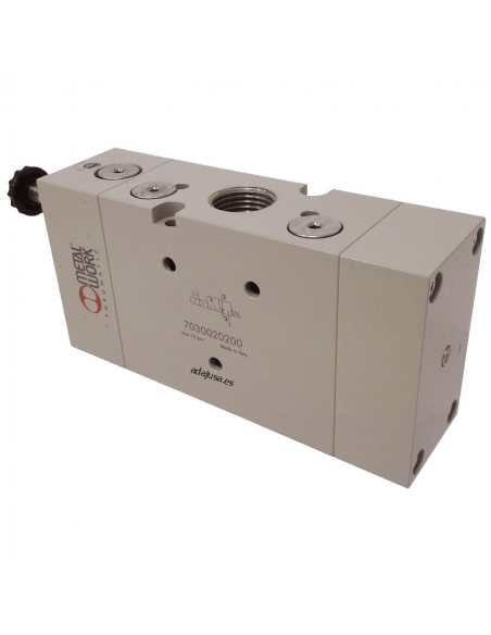 electrovalve 1/2 3-way monostable without coil - Metal Work - ADAJUSA