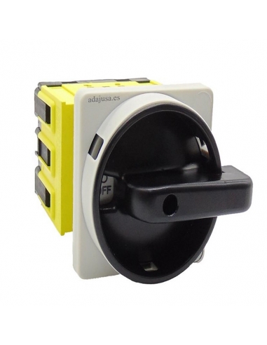 Full 3-pole disconnector switch 40a 67x67mm - Giovenzana