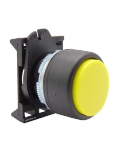 Tête de bouton poussoir jaune saillante PPSN3 Giovenzana adajusa