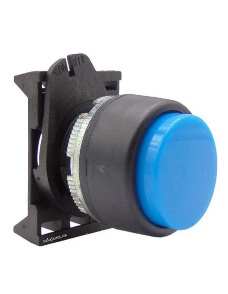 Ppsn4 blue outgoing push-button head - Giovenzana