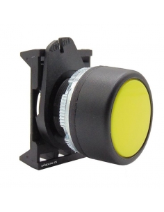 Tête de bouton poussoir jaune PPRN3 - Giovenzana adajusa