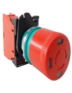 Emergency push-button head 30mm with NC indication - Giovenzana