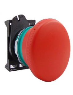 Tête de bouton d'urgence 40mm à déclenchement par rotation - Giovenzana adajusa