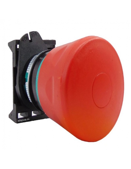 Bouton poussoir d'urgence tête diamètre 40 PPFN1CP - Giovenzana adajusa