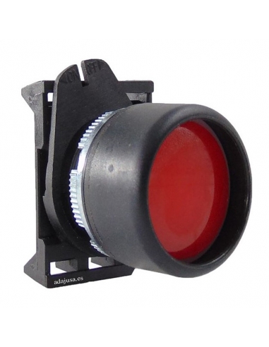 Red light push-button head with PPPL1 interlocking - Giovenzana adajusa