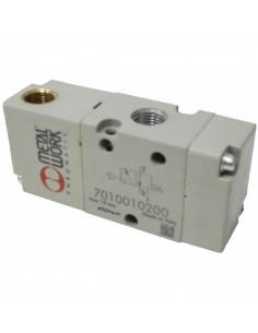 Valve 1/8 3-way closed monostable (NC) - Metal Work - ADAJUSA
