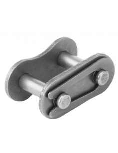 Simple straight mesh union for ISO roller chain - ADAJUSA