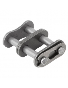 Joint à double maille droite pour chaîne à rouleaux ISO - ADAJUSA