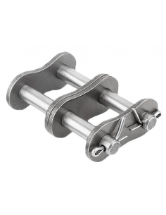 Reinforced double union for chain rollers ASA - ADAJUSA