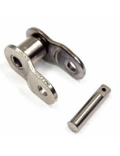 Coude simple en acier inoxydable pour chaîne à rouleaux ISO - ADAJUSA
