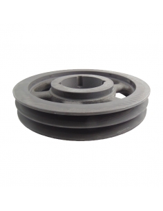 Poulie courroie trapézoïdale SPB 250x2 fentes taper T2517 2