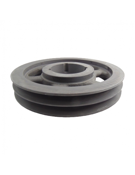 Pulley for trapeze straps SPB 355x2 plug slot T3020