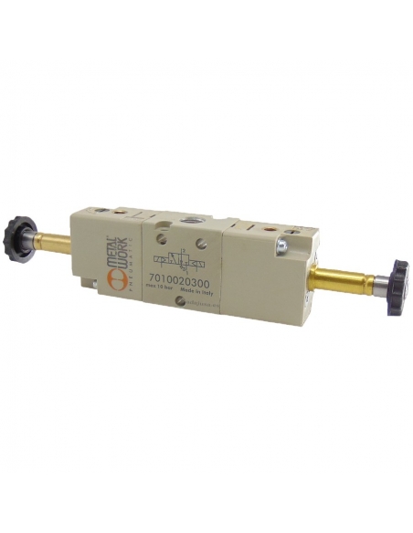 Electrovanne 1/8 3 voies bistable Metal Work - ADAJUSA