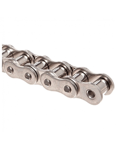 Chaîne à rouleaux simple en acier inoxydable DIN 8187- ADAJUSA