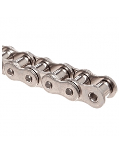 Chaîne à rouleaux simple en acier inoxydable DIN 8187- ADAJUSA