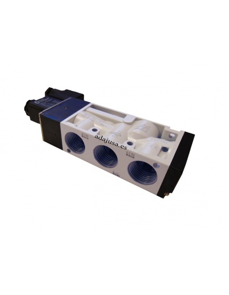 Electrovanne 1/2 5 voies monostable 24Vdc - Mindman S.460 - ADAJUSA