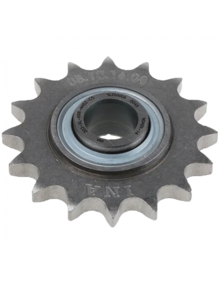 Pignon tendeur pour chaîne diamètre 15mm 16 dents - INA - ADAJUSA