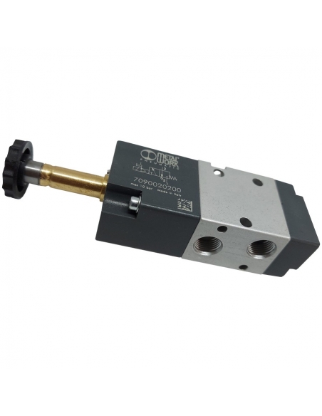 Electrovanne 1/8 3/2 monostable NC BASIC - Metal Work - ADAJUSA