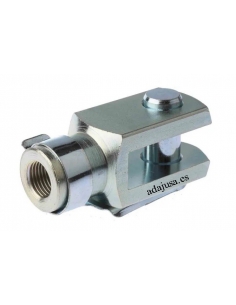 Fourche femelle M4x0,7 avec clip 4x8 - ADAJUSA