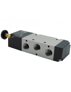 Solenoid valve 1/8 5/2 monostable BASIC - Metal Work - ADAJUSA 2