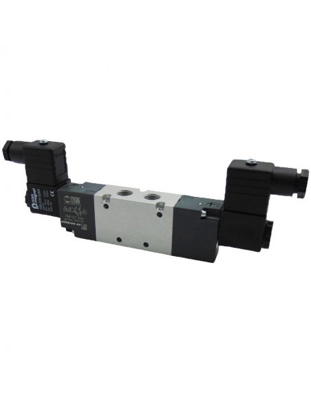 Electrovanne 1/4 5/2 bistable 24 Vdc BASIC - Metal Work