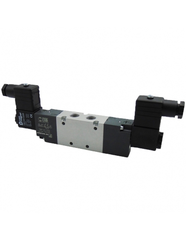 Solenoid valve 1/4 5/2 bistable 110 Vac BASIC - Metal Work - ADAJUSA