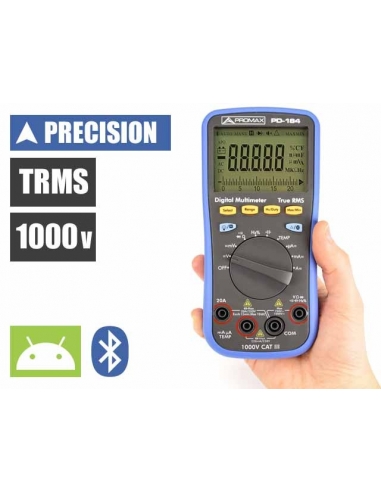Digital Multimeter TRMS PD-184 PROMAX /ADAJUSA