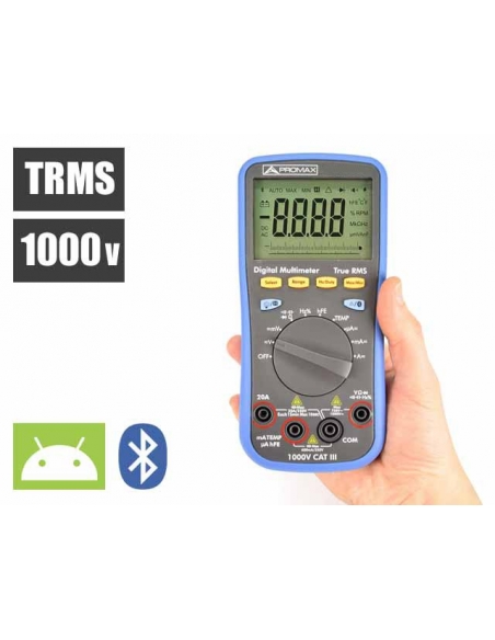 Multimètre numérique TRMS Bluetooth PD-352 PROMAX / ADAJUSA