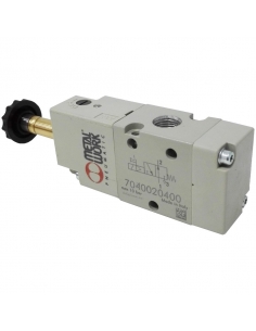 Electrovanne 3/8 3 voies monostable NO - Metal Work - ADAJUSA
