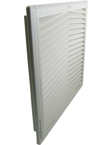 Filtre avec ventilateur pour système de ventilation dans armoires  électriques 255x255 FAN-255/180, ADAJUSA